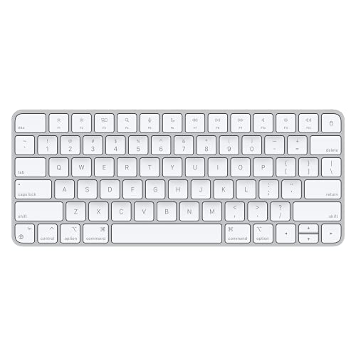 Apple Magic Keyboard Wireless, Bluetooth, Rechargeable. Works with Mac, iPad, or iPhone; US English White