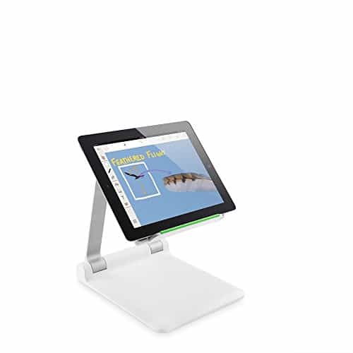 Belkin Portable Tablet Stage Adjustable Tablet Stand For Presentations & Classrooms Ideal Stand For Video Recording Compatible With All Generations of the Apple iPhone, iPad, iPad Pro & More