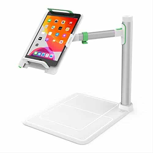 Belkin Tablet Stage Stand For Presenters, Lecturers & Teachers Adjustable & Portable Tablet Holder Designed For Schools & Classrooms For iPad, iPad Pro, iPad Mini, Galaxy S, Surface Pro & More