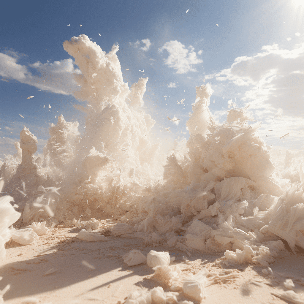 Best White Dust Falling from Skys