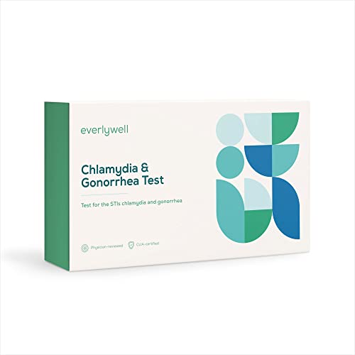 Everlywell Chlamydia and Gonorrhea Test at Home Collection Kit Discreet, Accurate Results from a CLIA Certified Lab Within Days Ages +