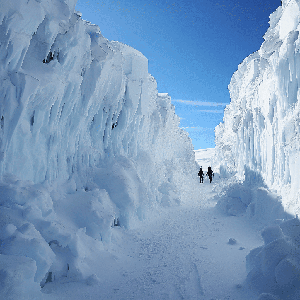 Antarctica Ice Wall