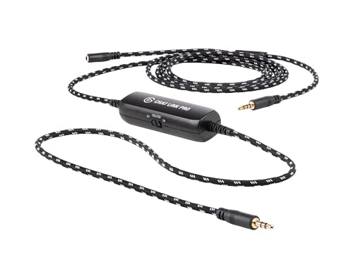 Elgato Chat Link Pro Audio Adapter, for PS, PS, Nintendo Switch, Capture Voice Chat, Gameplay Sound, Extra Long Cable, Black