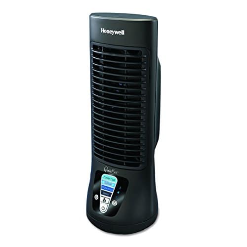 Honeywell HTFB QuietSet Personal Table Fan, Black â Oscillating Personal Fan with Quiet Operation and Levels of Power and Sound