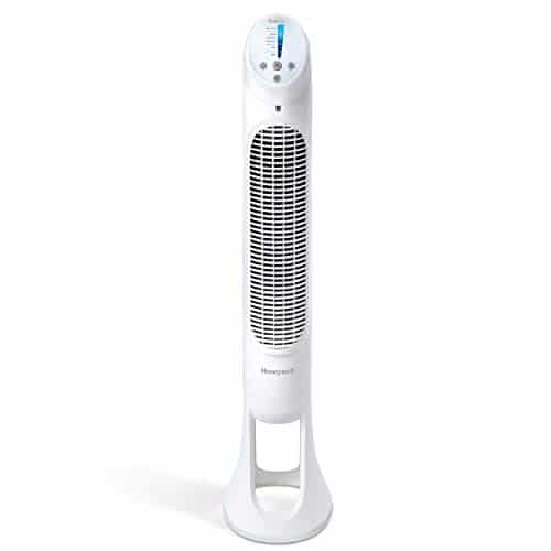 Honeywell HYFQuiet Set Whole Room Tower Fan, White