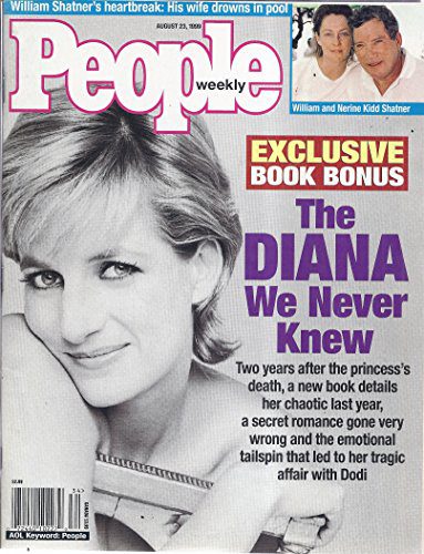 People Weekly Magazine (August , Cover Diana)