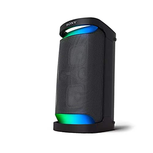 Sony SRS XPX Series Wireless Portable BLUETOOTH Karaoke Party Speaker IPXSplash resistant with Hour Battery,Black
