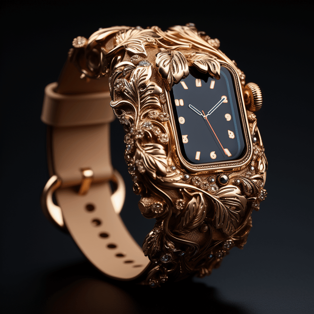Gold Apple Watch Band