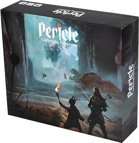 Pericle Gathering Darkness (Core Game) Tabletop Roleplaying Game App Assisted Game Master + Hours of Adventure to Players Open Hero Creation System Ages and up