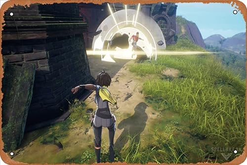 Video Game, Spellbreak Metal Tin Sign Home Decoration Bar Cafe Club Wall Decoration Vintage Retro Sign xinch