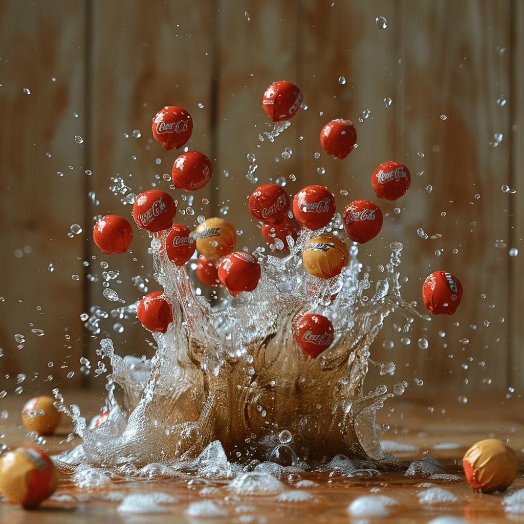 Mentos and Coke