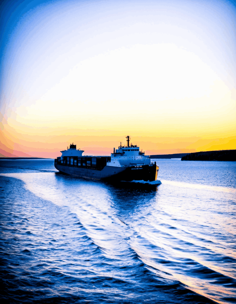 Freighter Lake Superior