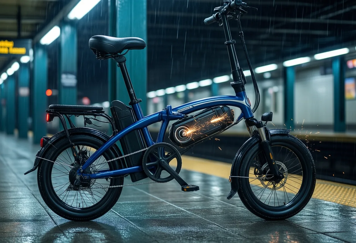 Collapsible Electric Bicycle