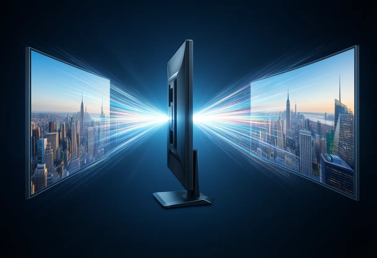 Monitor Splitter Dual 4K Displays Seamless Multi Tasking